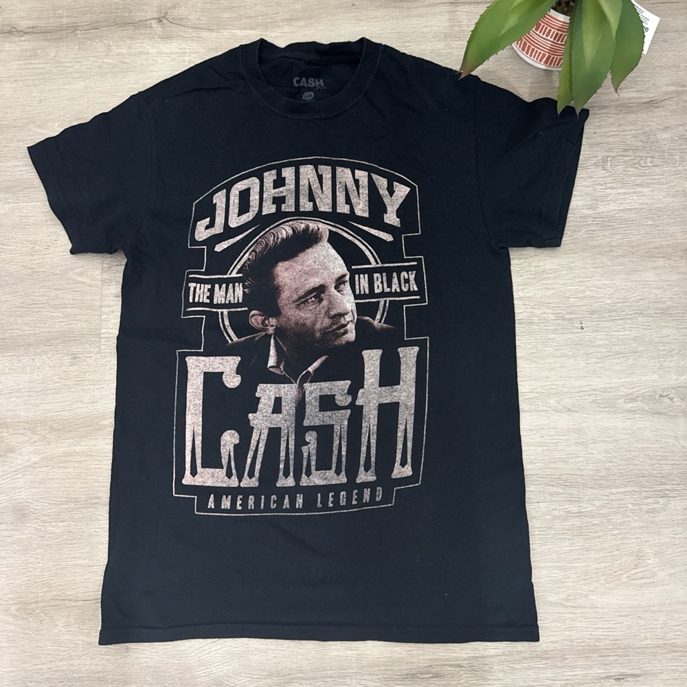Ash Black Short Sleeve Graphic Tee